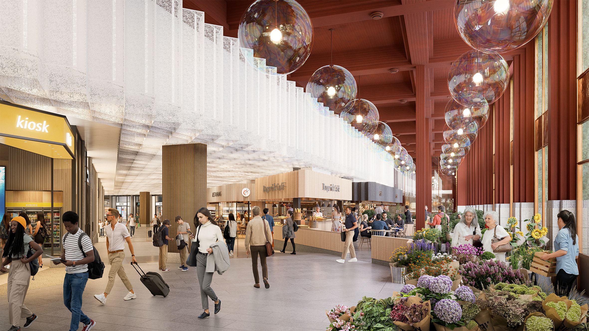 Future common area in Nordstan